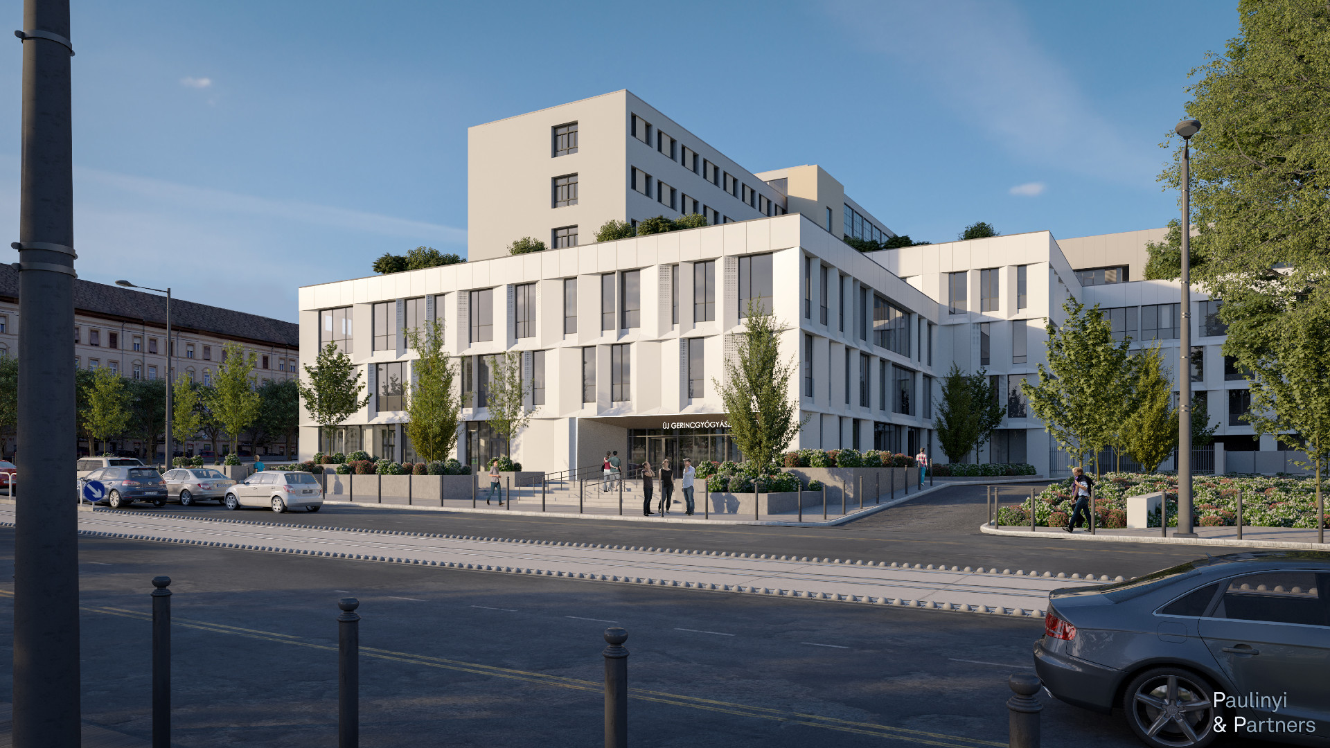 Budai Egészségközpont új épületszárny