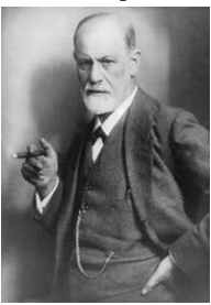 Sigmund Freud (1856- 1939) betegsége előtt készült fotója