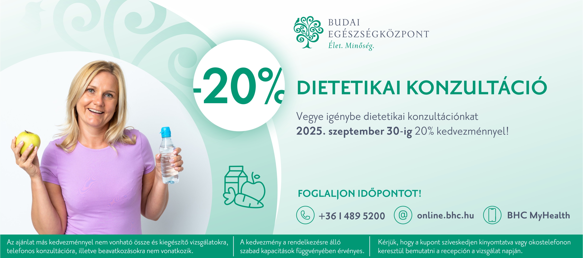Indítsa egészségesen az őszt, kedvezményes ajánlataink segítenek, hogy jobban bírja a szeptemberi kihívásokat!
