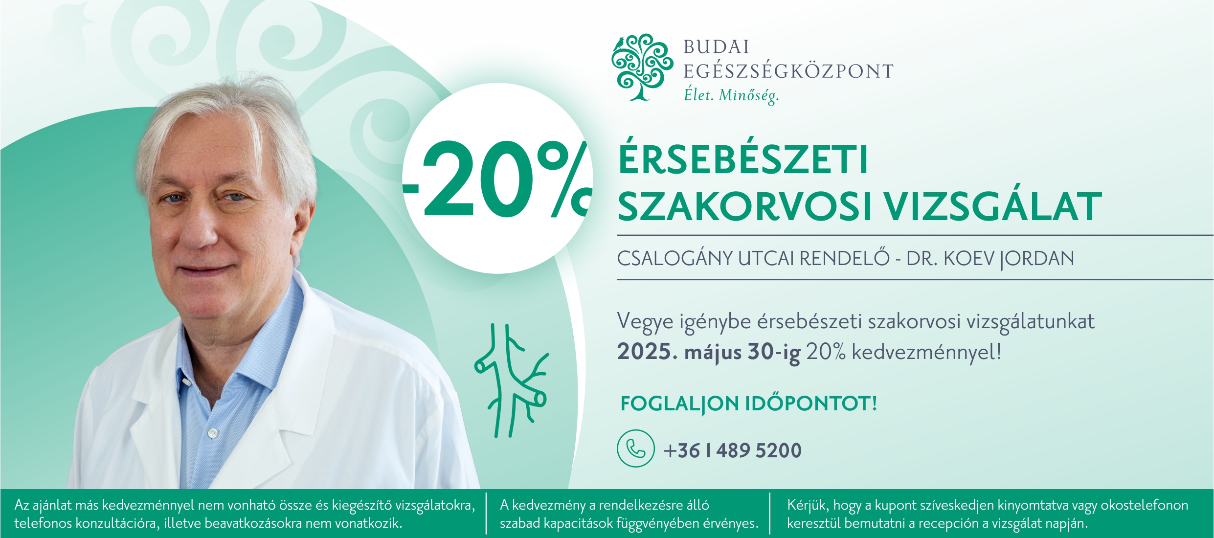 Szakorvosi kedvezmények a biztos nyári lendülethez, csak májusban