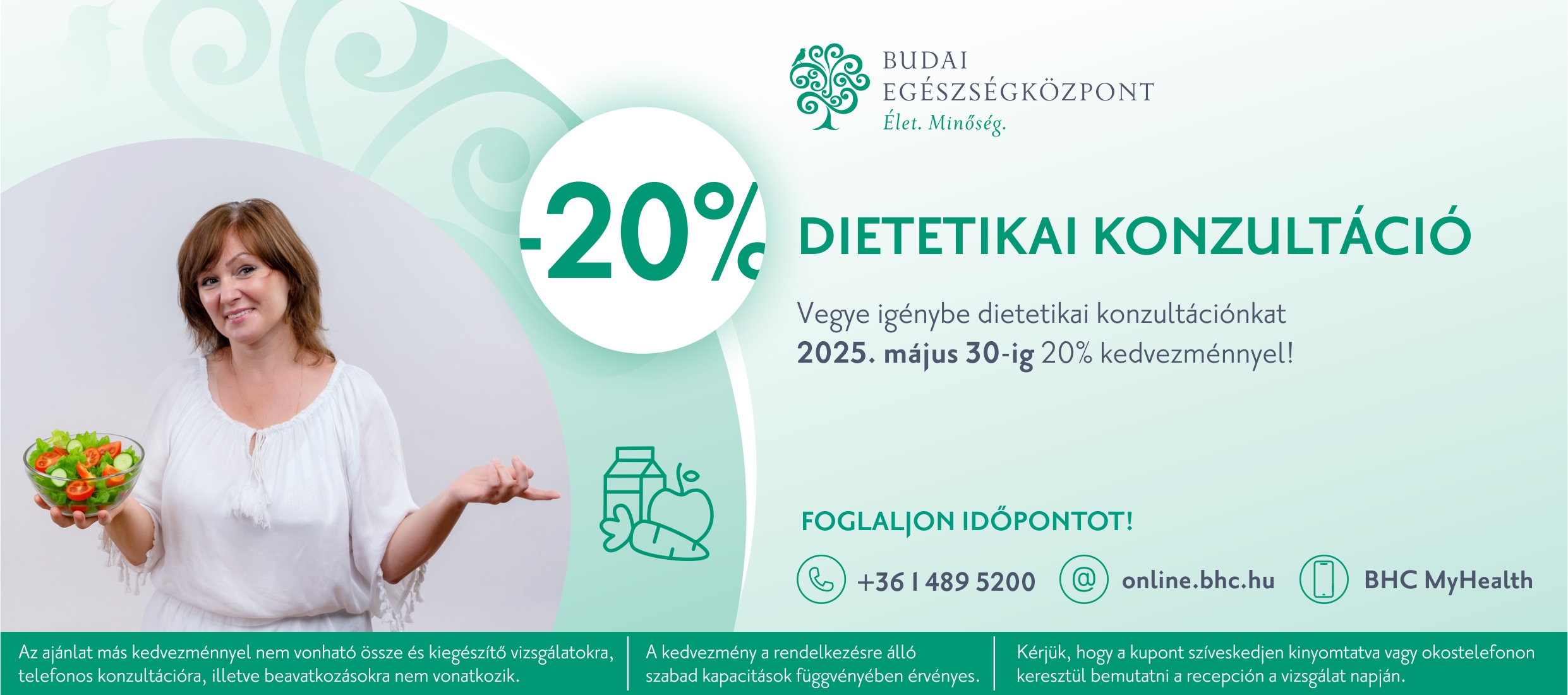 Szakorvosi kedvezmények a biztos nyári lendülethez, csak májusban