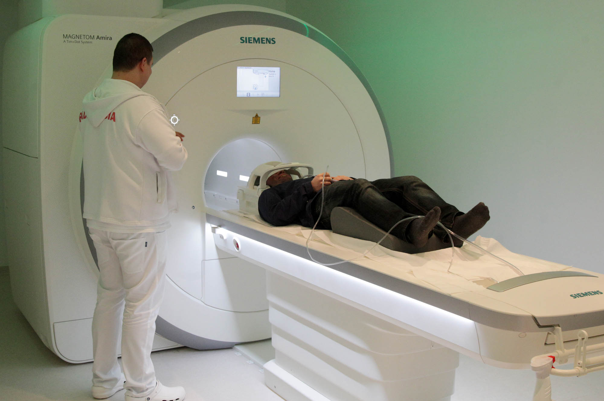 1,5T MRI készülék használat közben.